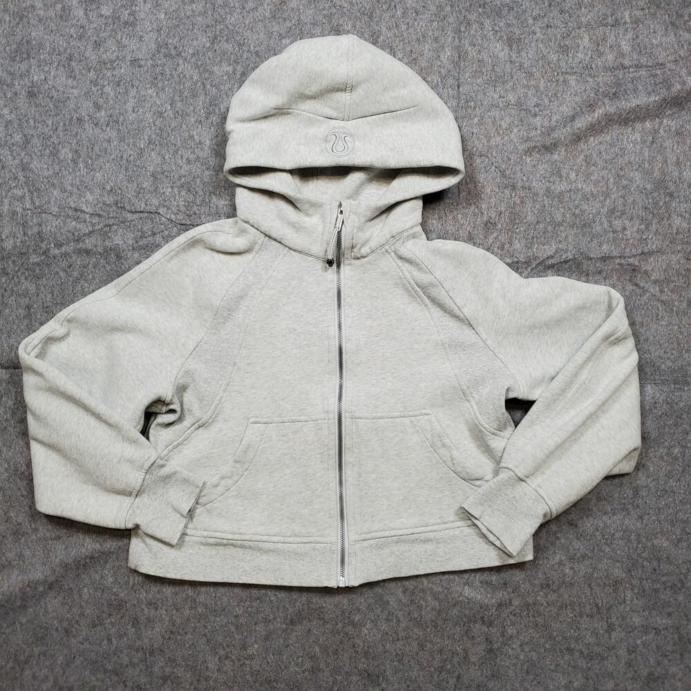 Lululemon Hoodie Womens XXS/XS Scuba Sweatshirt Oversized Full Zip Waist Length